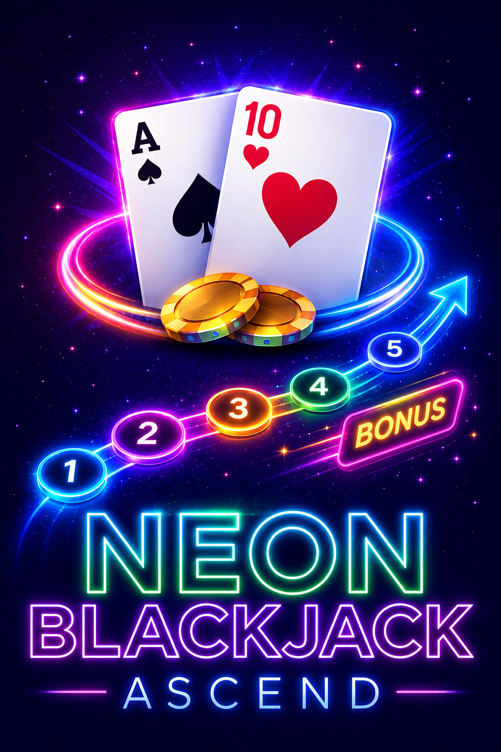 Neon Blackjack Ascend